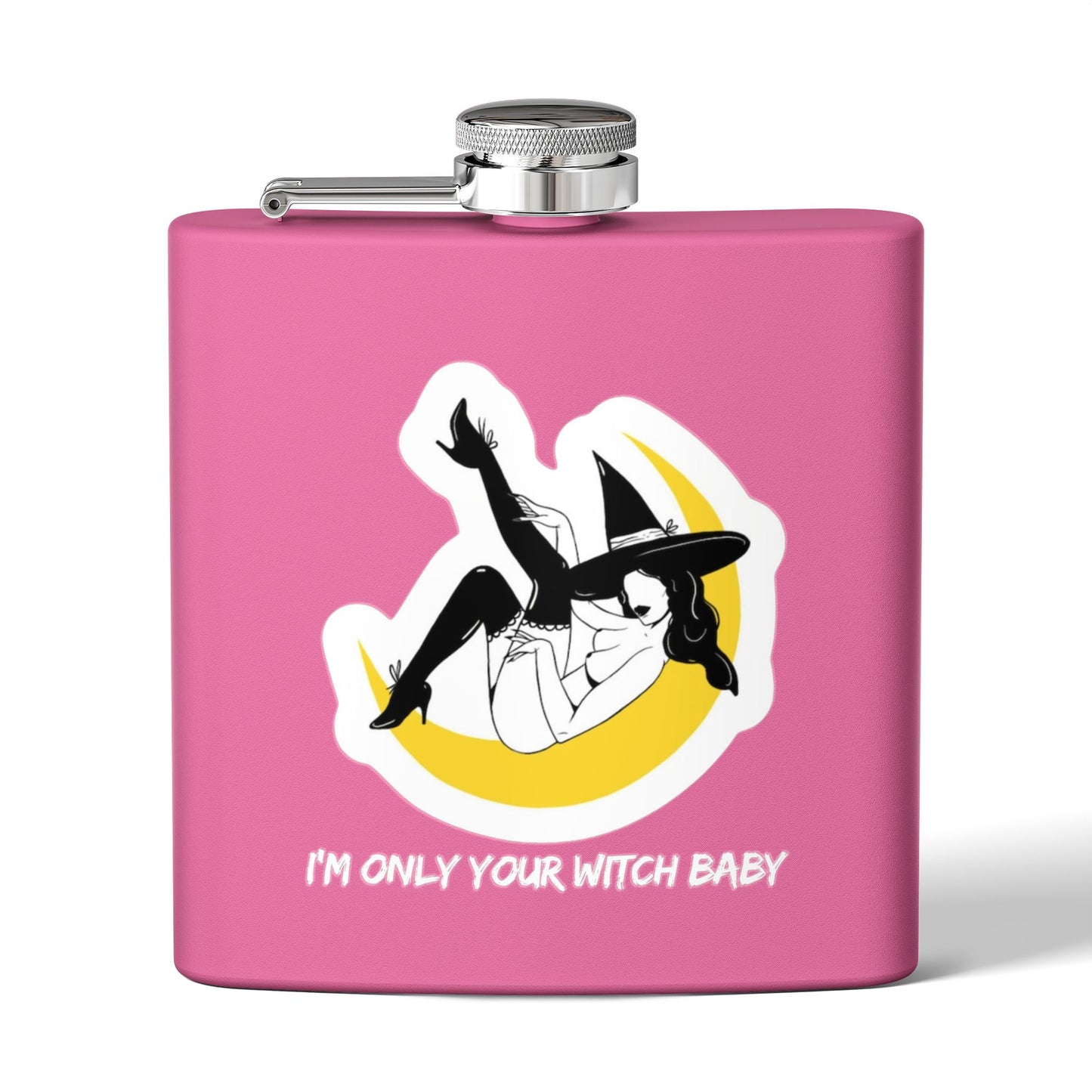 Stainless Steel Flask, 6oz