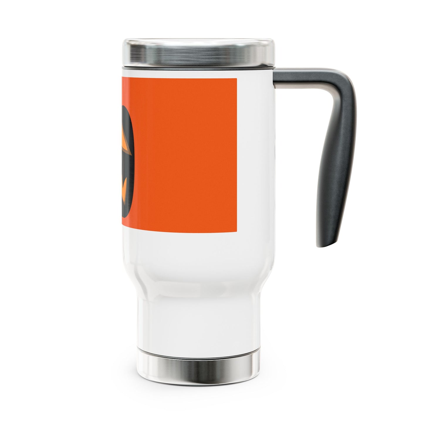 Stainless Steel Travel Mug with Handle, 14oz