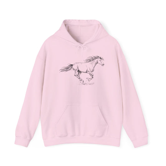 HORSE Unisex Heavy Blend Hooded Sweatshirt