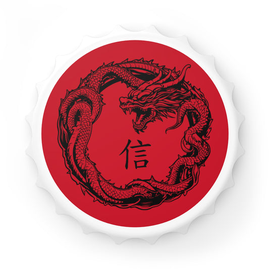 Red Dragon Design Bottle Opener