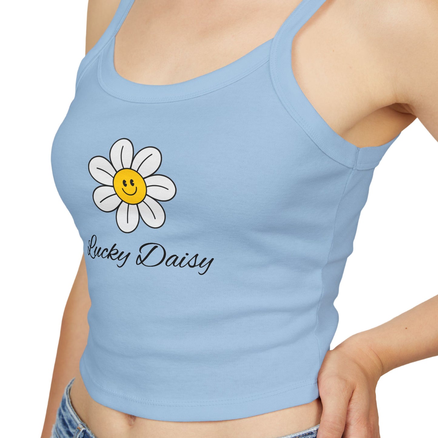 Lucky Daisy Spaghetti Strap Tank Top
