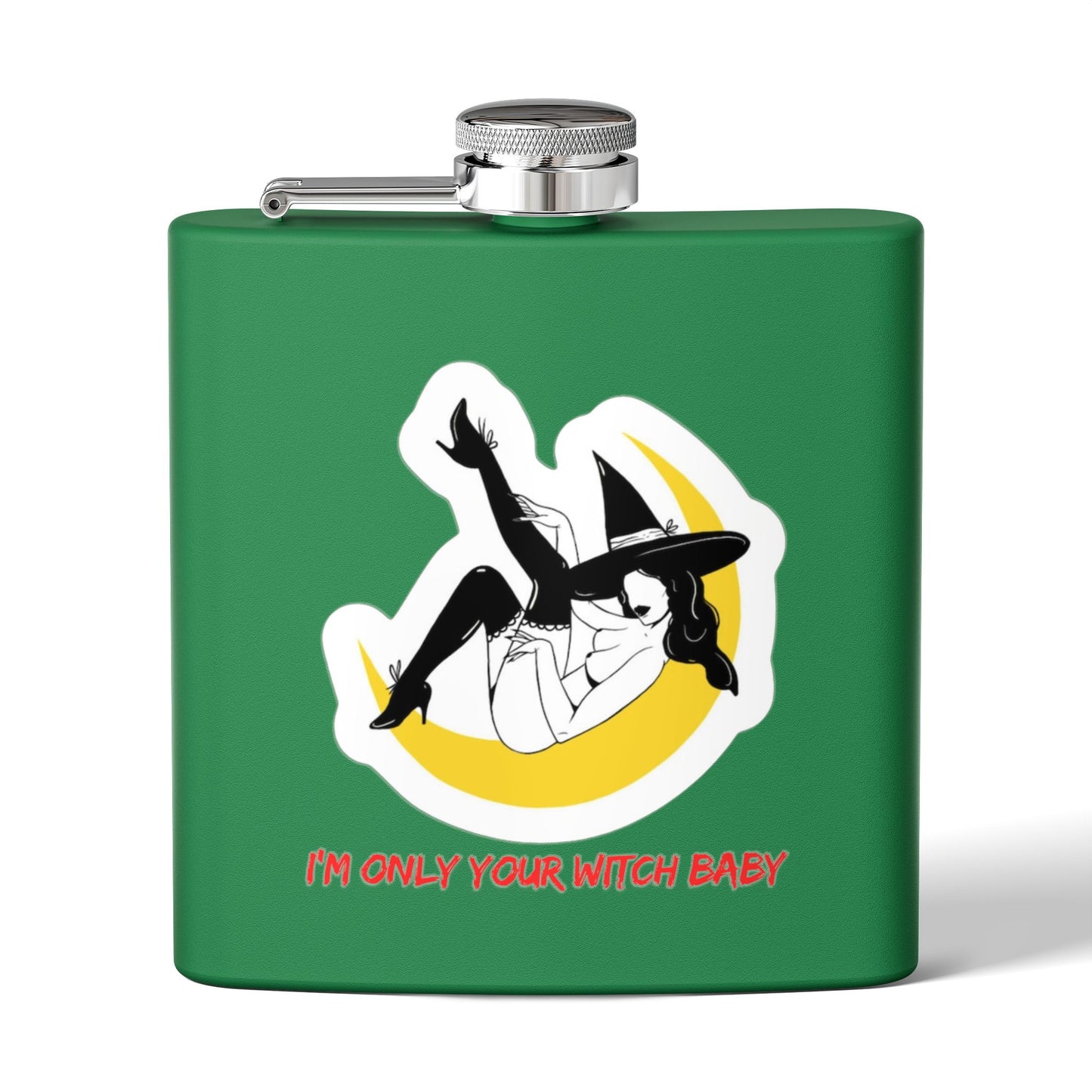 Stainless Steel Flask, 6oz