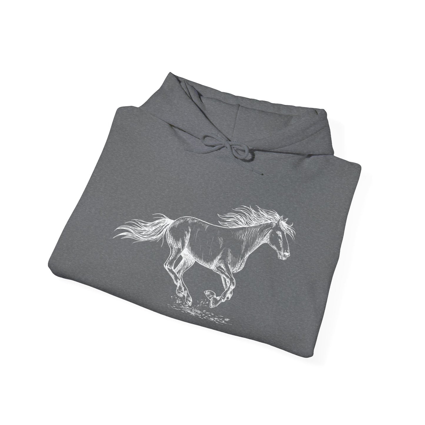 HORSE Unisex Heavy Blend Hooded Sweatshirt