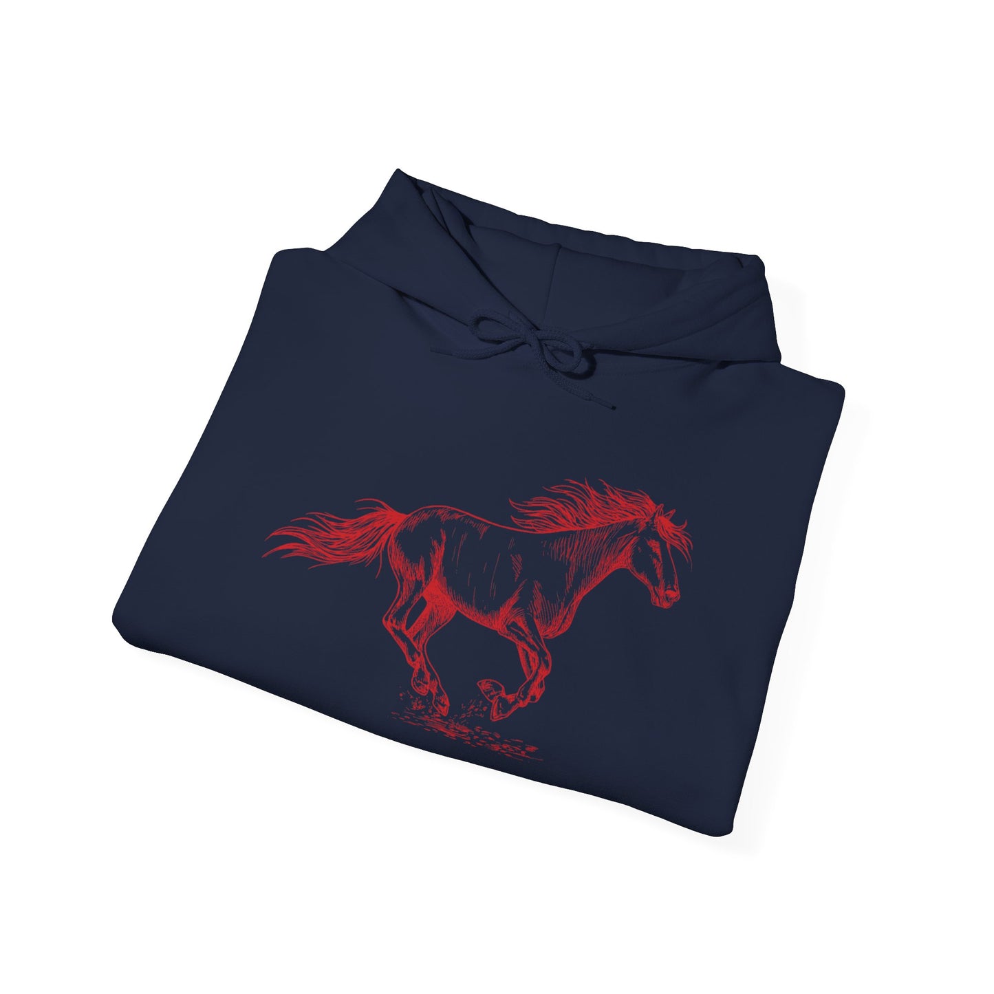 RED HORSE Heavy Blend Hooded Sweatshirt