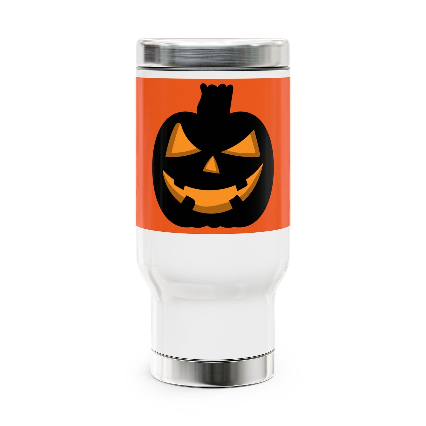 Stainless Steel Travel Mug with Handle, 14oz