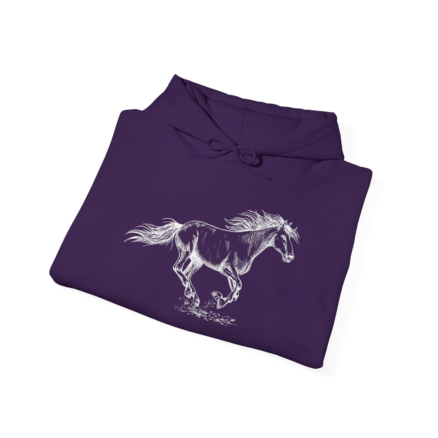 HORSE Unisex Heavy Blend Hooded Sweatshirt