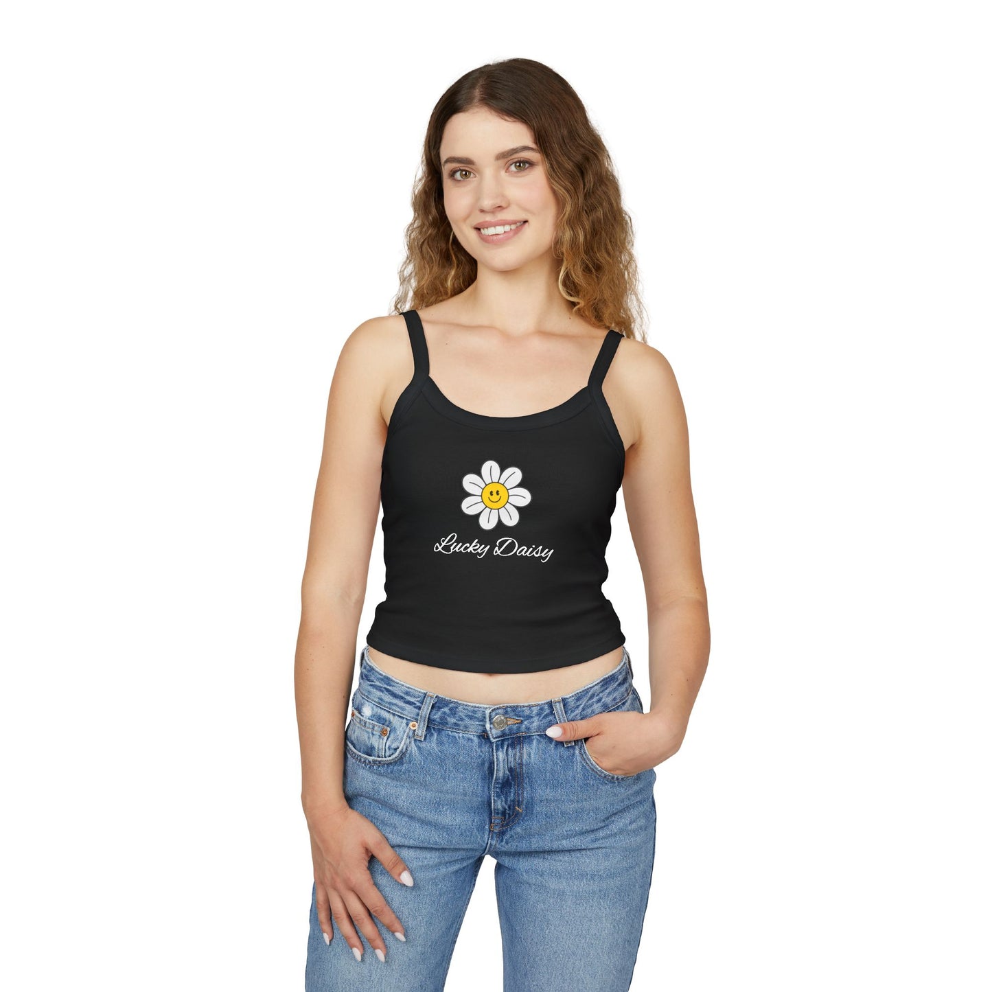 Lucky Daisy Spaghetti Strap Tank Top