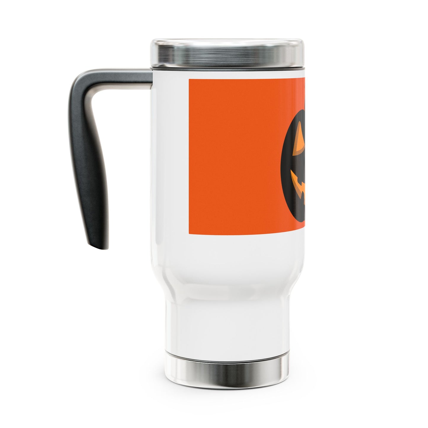 Stainless Steel Travel Mug with Handle, 14oz