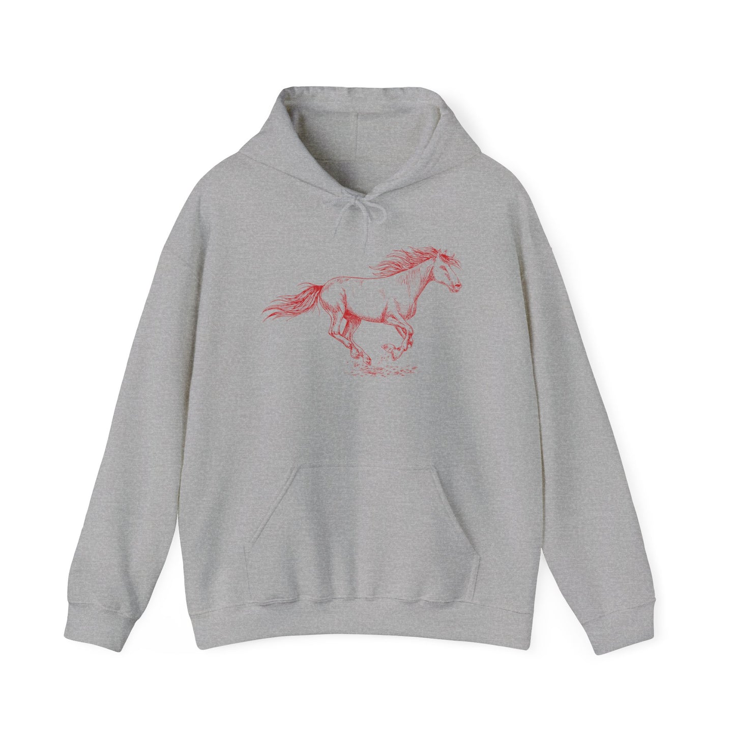RED HORSE Heavy Blend Hooded Sweatshirt