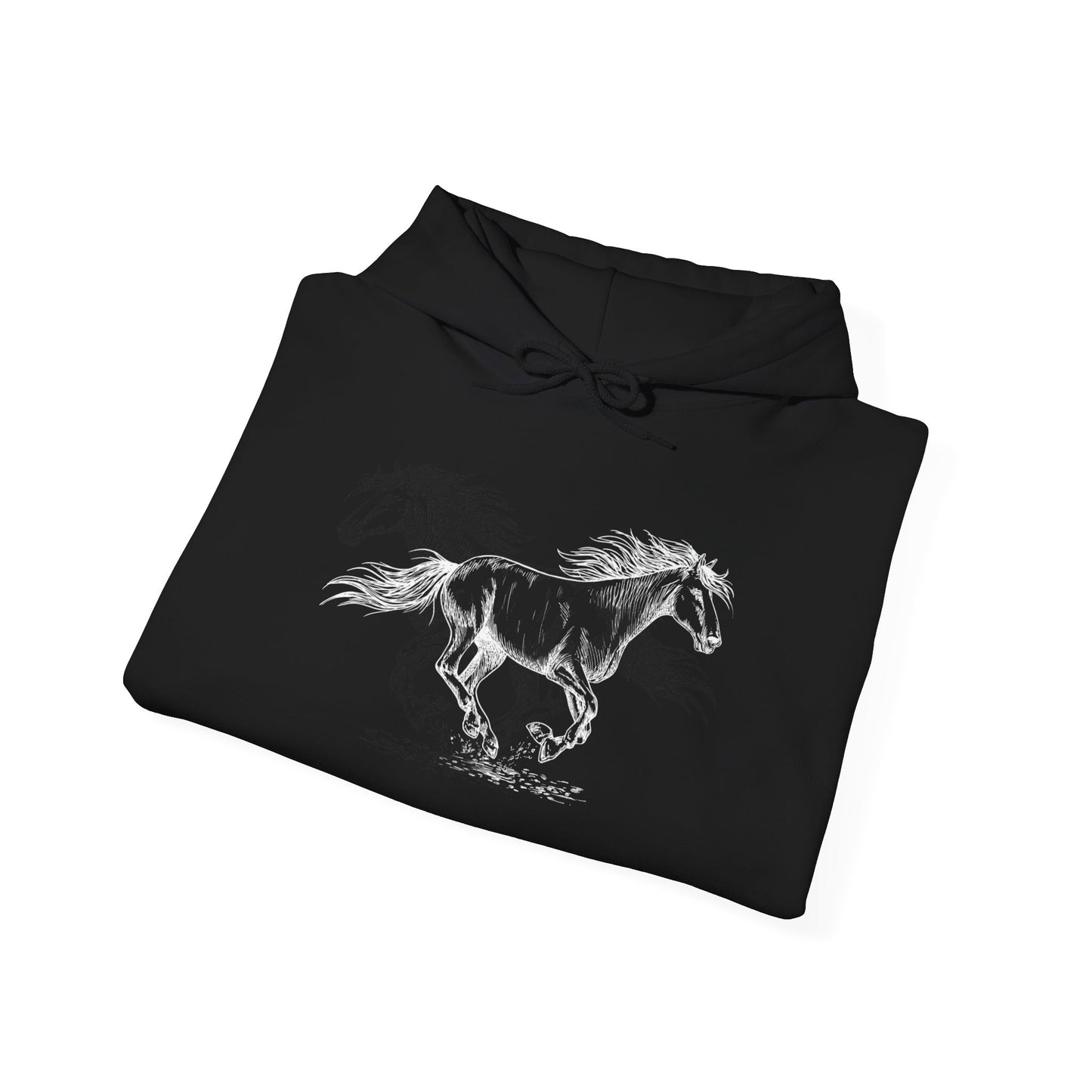 HORSE Unisex Heavy Blend Hooded Sweatshirt