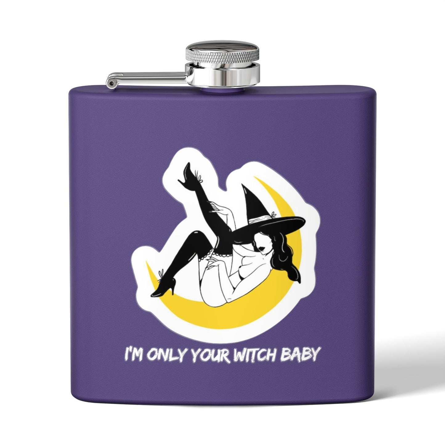 Stainless Steel Flask, 6oz