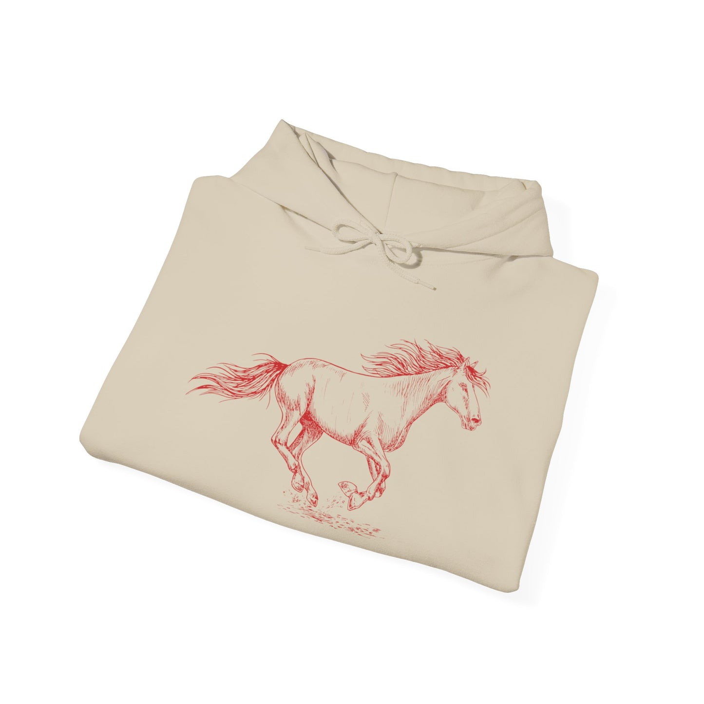 RED HORSE Heavy Blend Hooded Sweatshirt