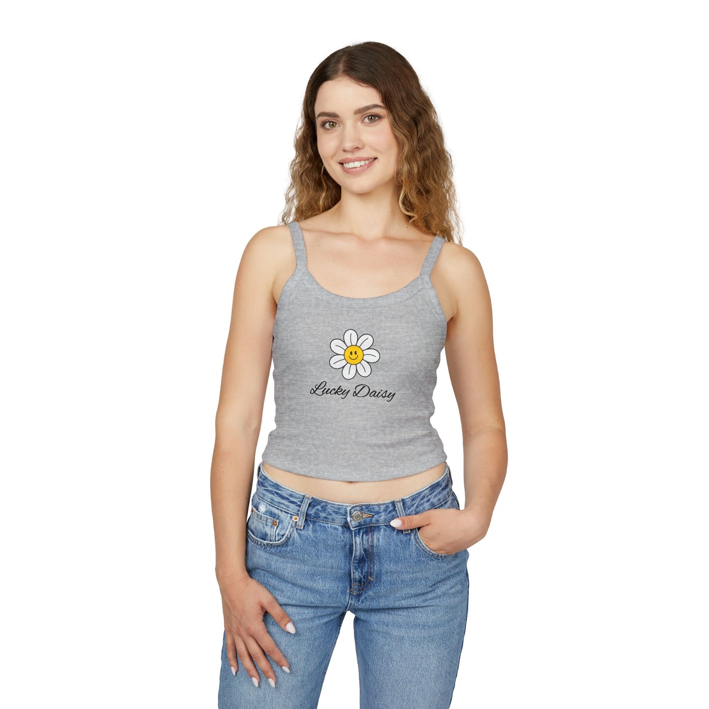 Lucky Daisy Spaghetti Strap Tank Top
