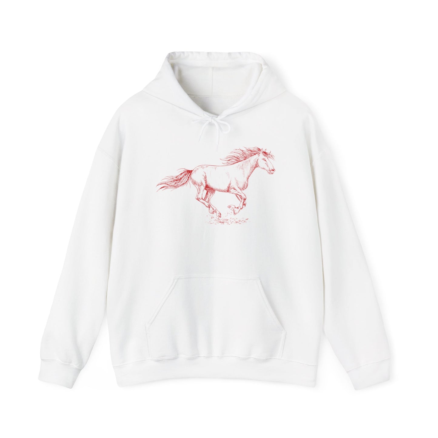 RED HORSE Heavy Blend Hooded Sweatshirt