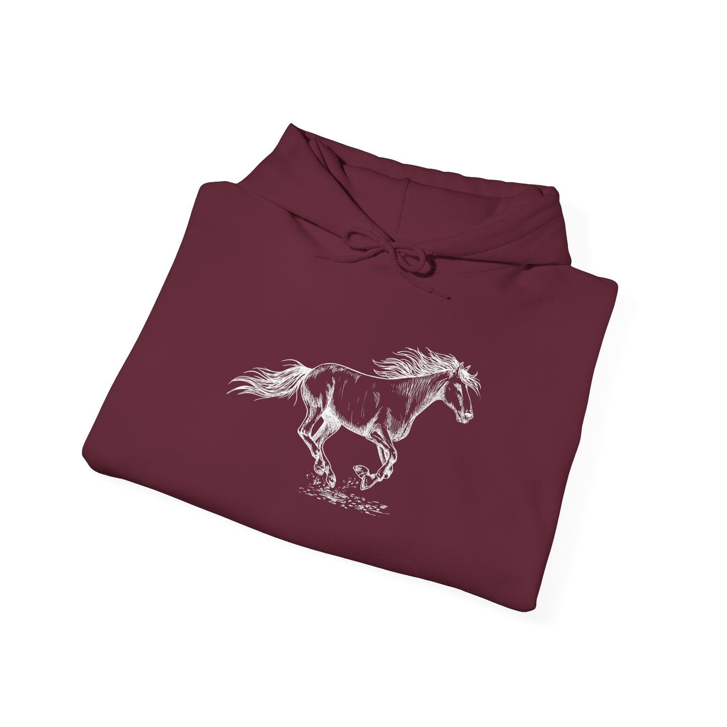 HORSE Unisex Heavy Blend Hooded Sweatshirt