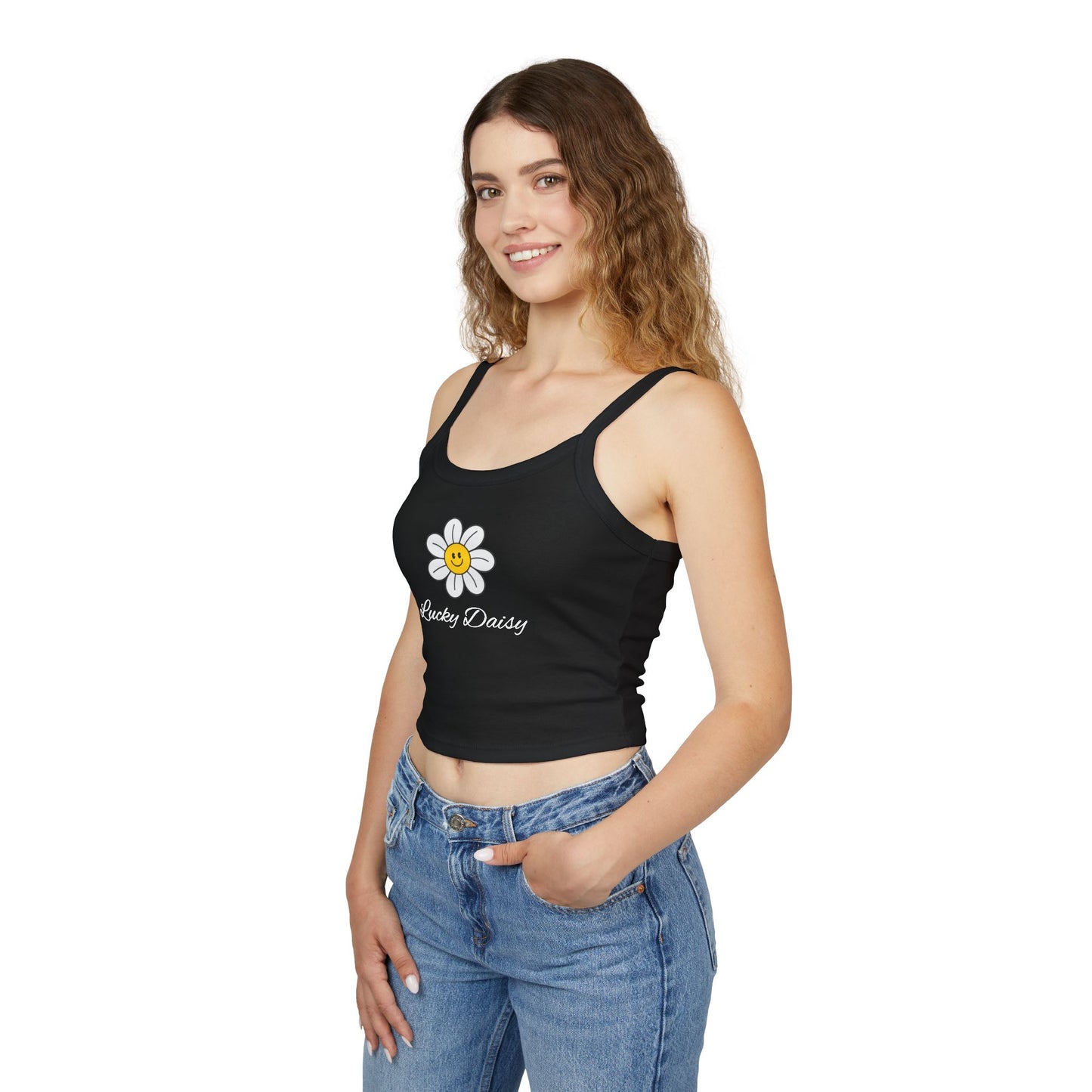 Lucky Daisy Spaghetti Strap Tank Top
