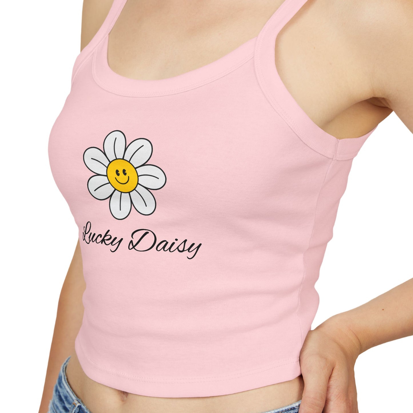 Lucky Daisy Spaghetti Strap Tank Top