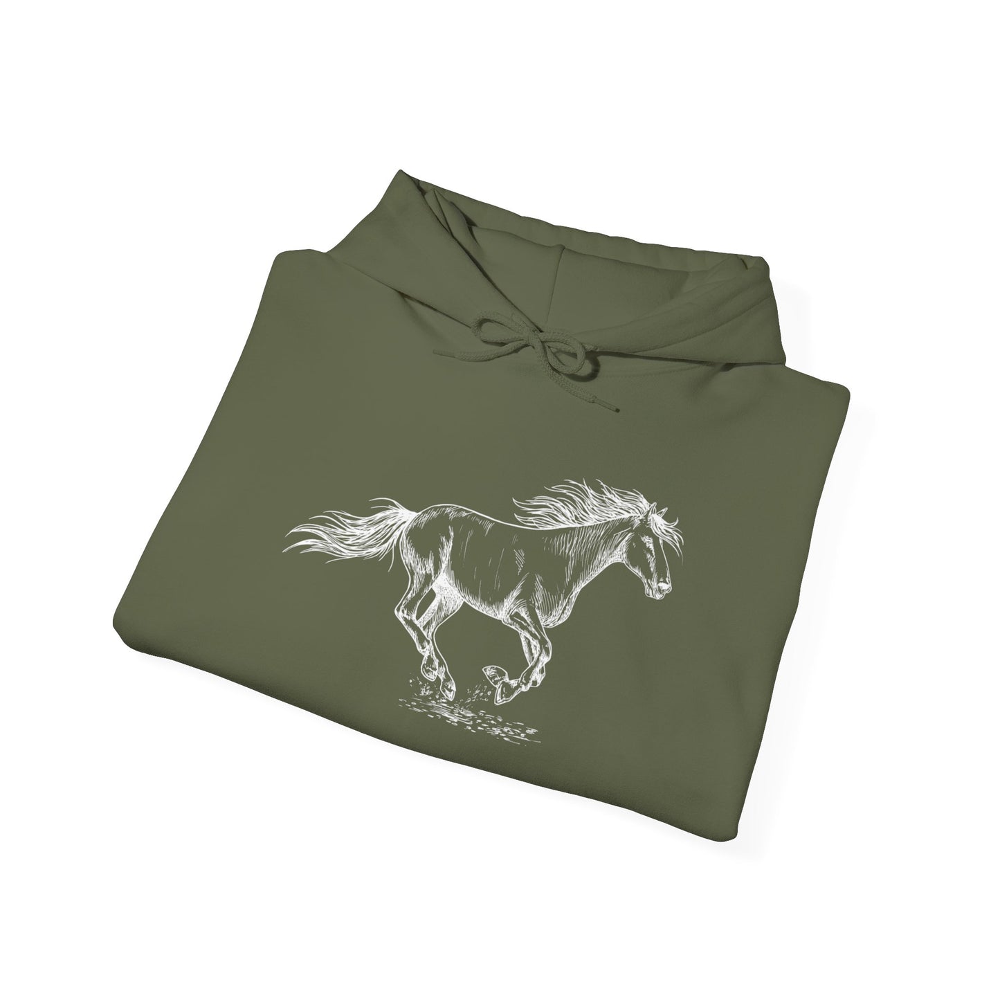 HORSE Unisex Heavy Blend Hooded Sweatshirt
