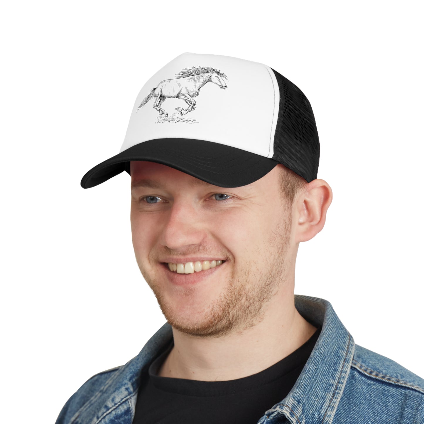 Horse Mesh Cap