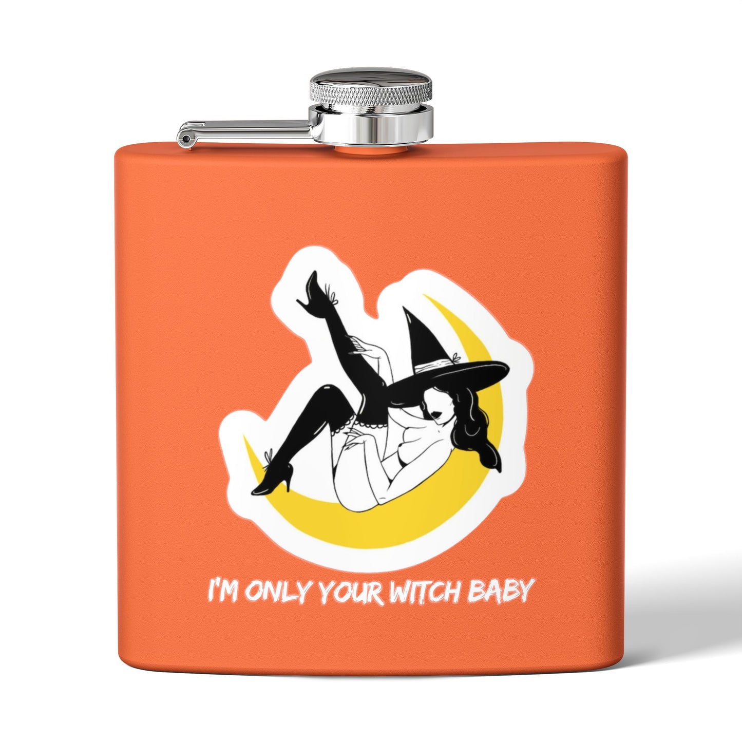 Stainless Steel Flask, 6oz