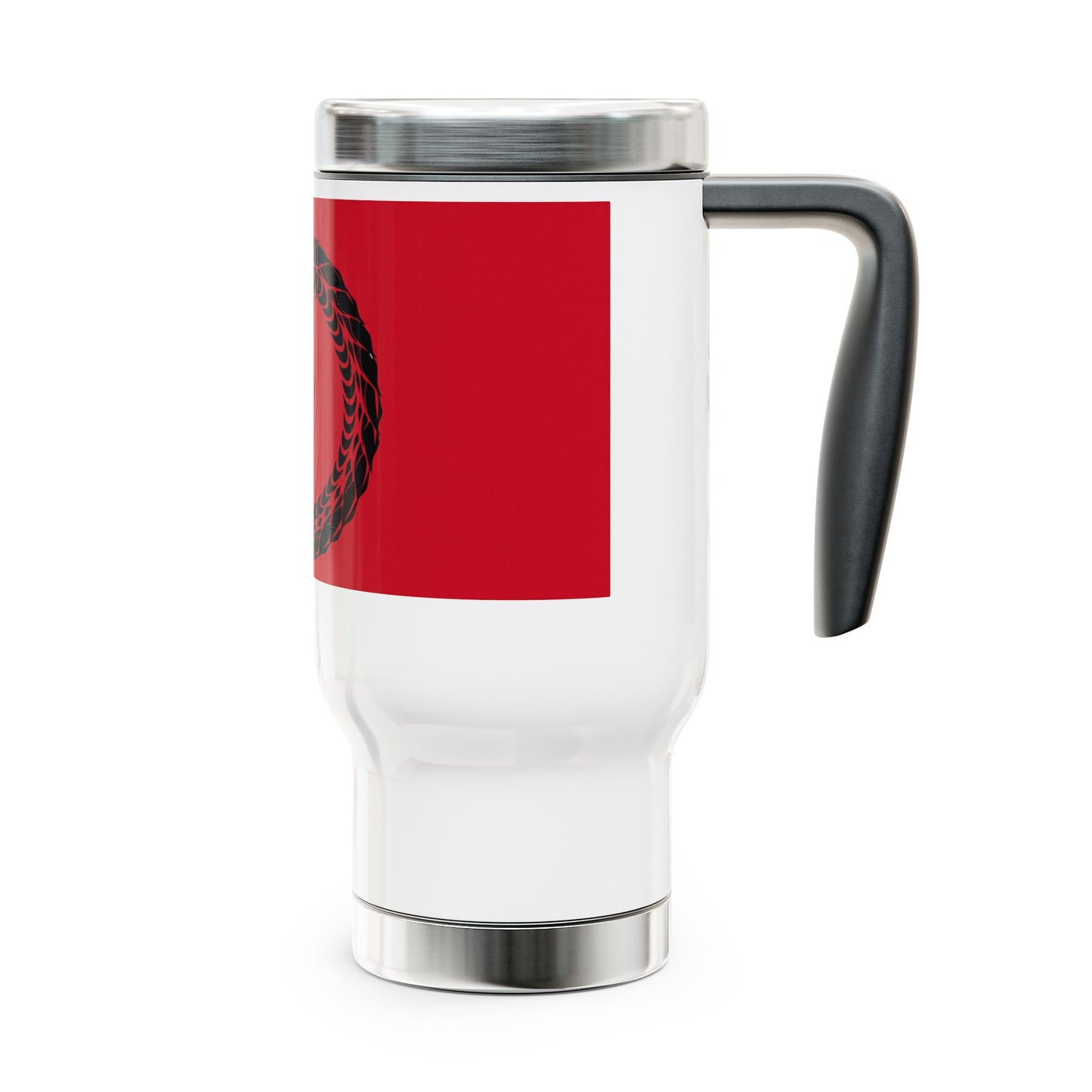 Stainless Steel Travel Mug with Handle, 14oz