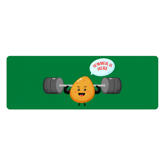 Cheerful Potato Yoga Mat