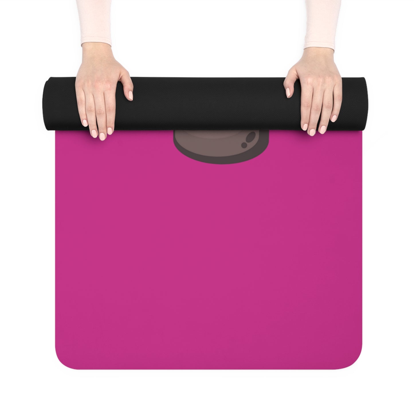 Cheerful Potato Yoga Mat (Pink)