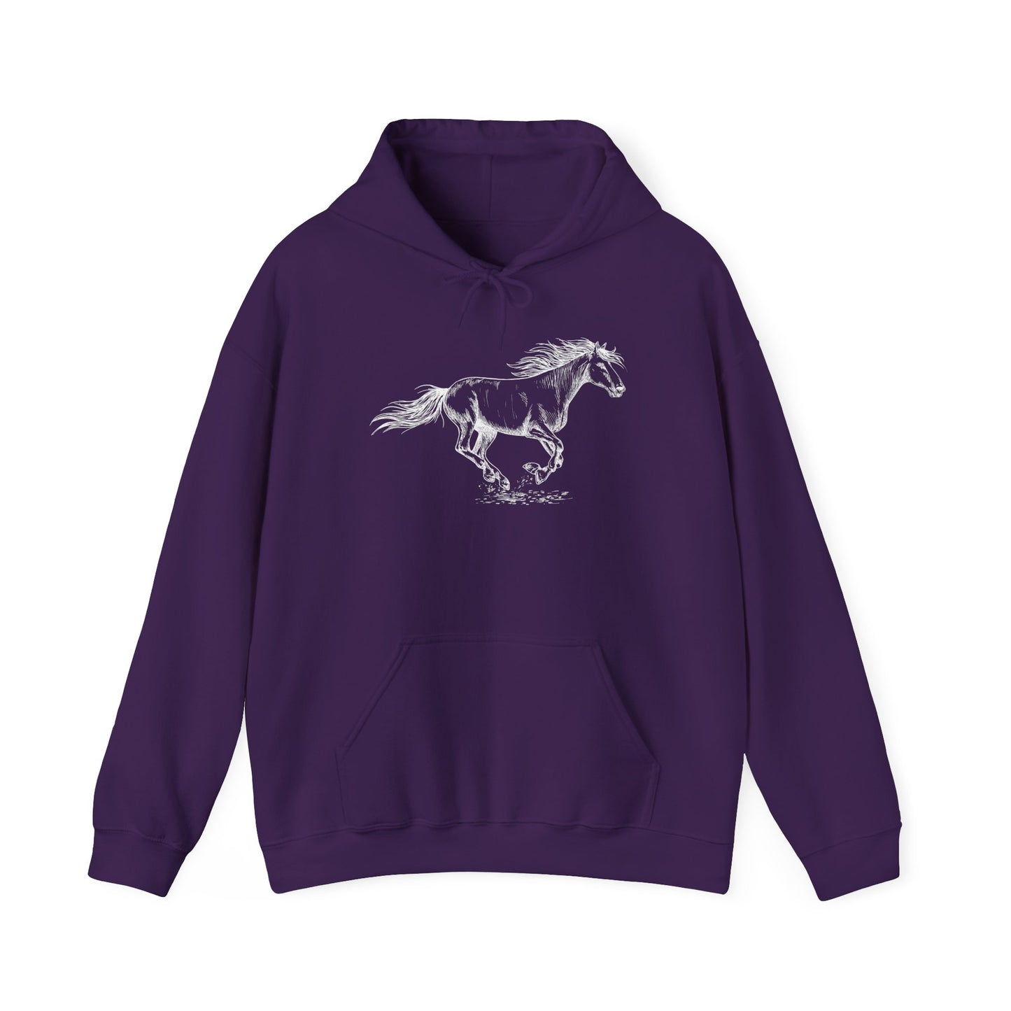 HORSE Unisex Heavy Blend Hooded Sweatshirt