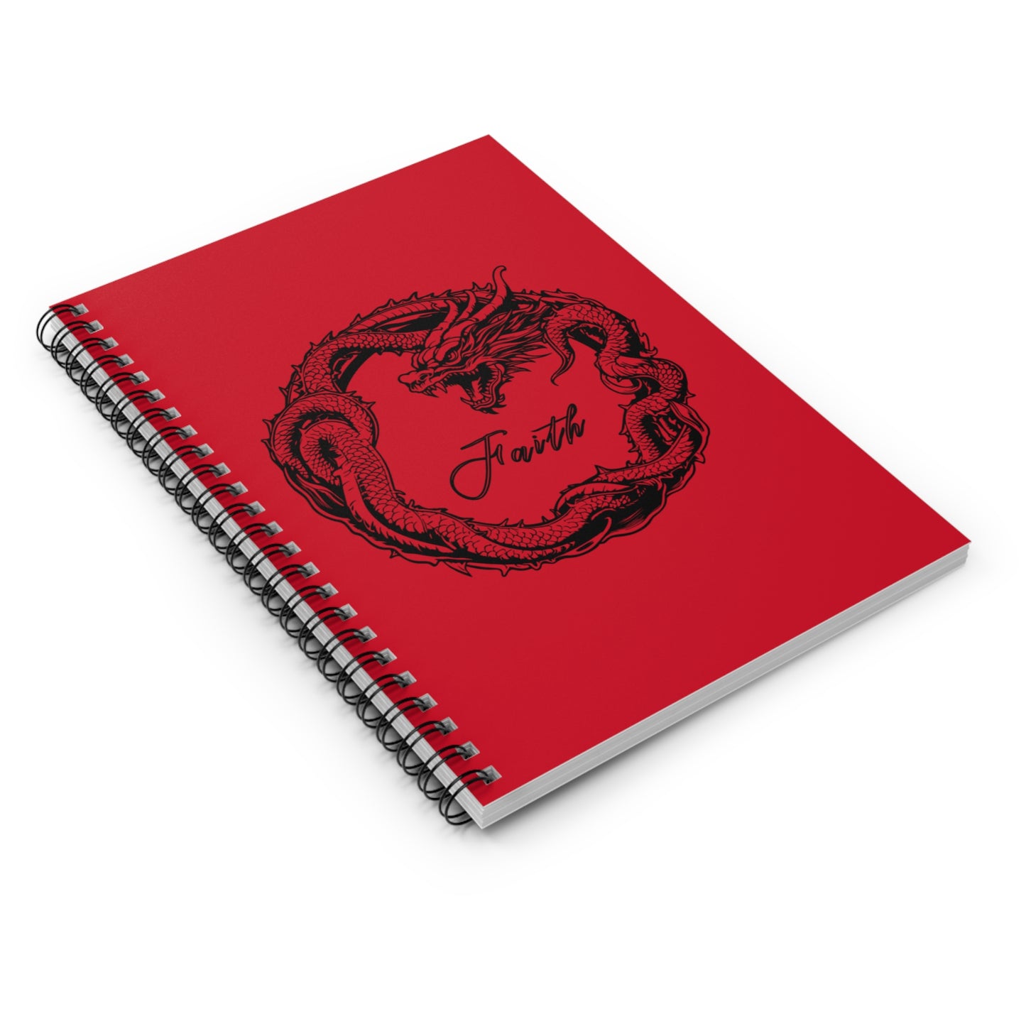 Dragon Themed Spiral Notebook