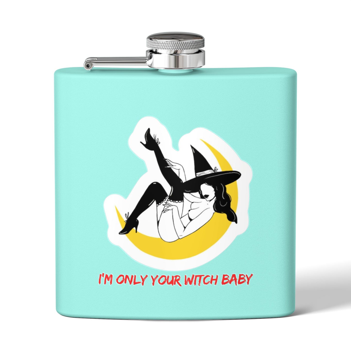 Stainless Steel Flask, 6oz