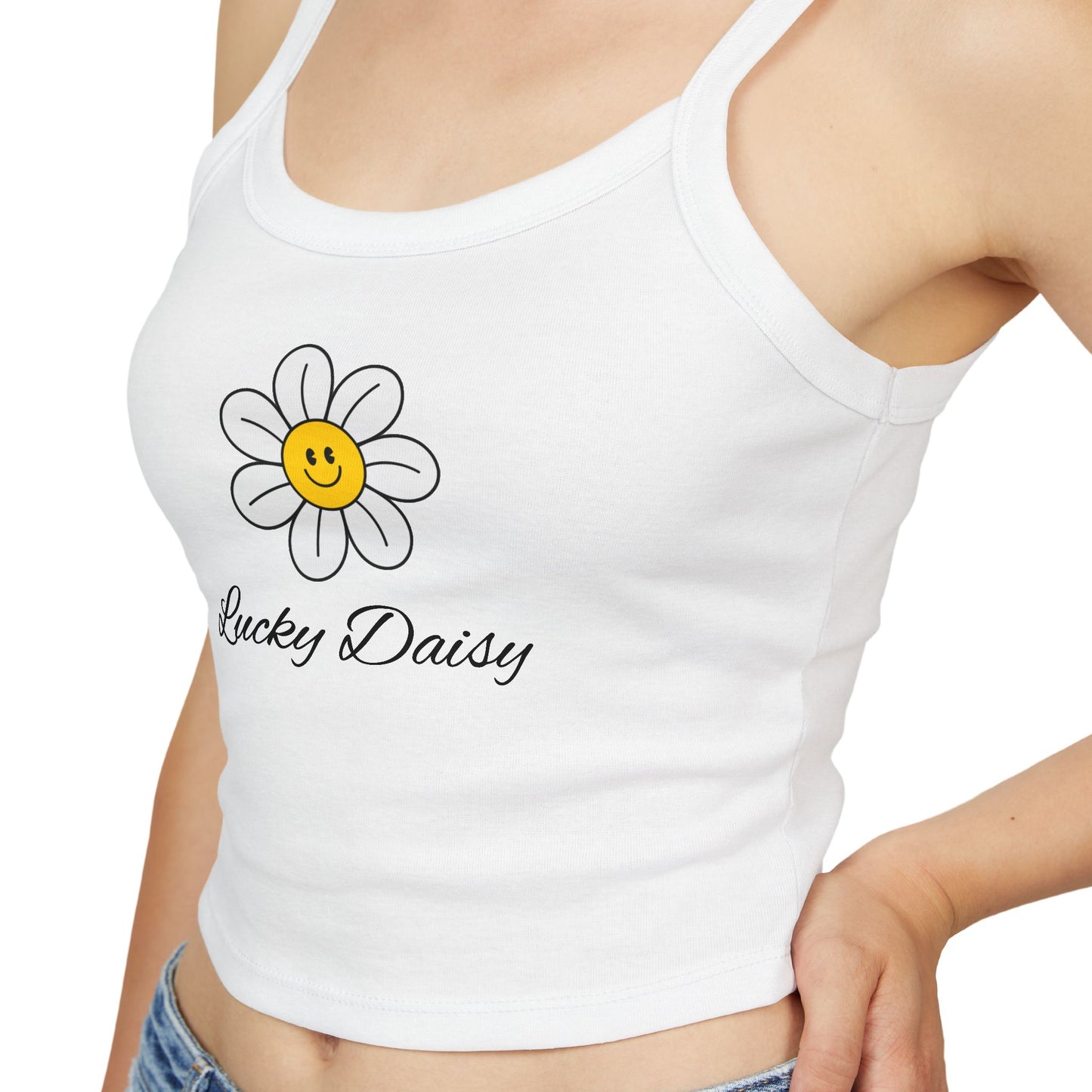 Lucky Daisy Spaghetti Strap Tank Top