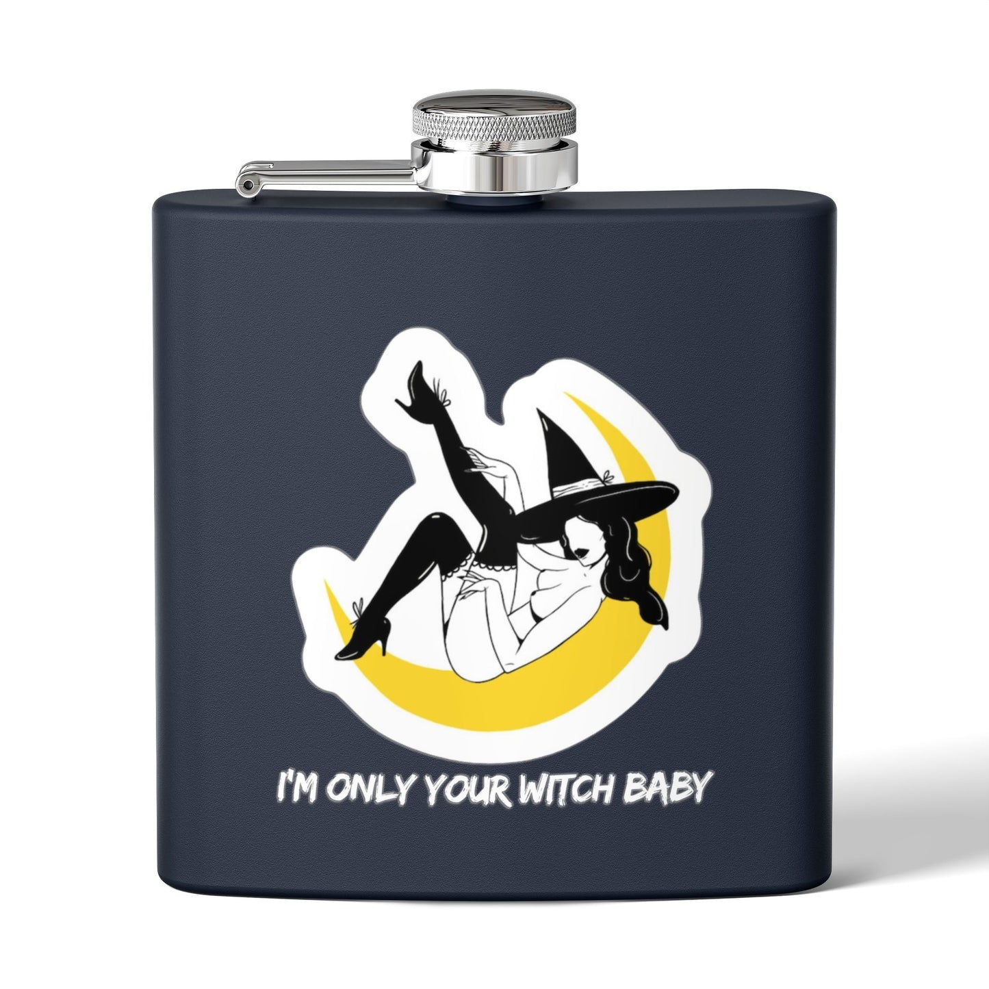 Stainless Steel Flask, 6oz