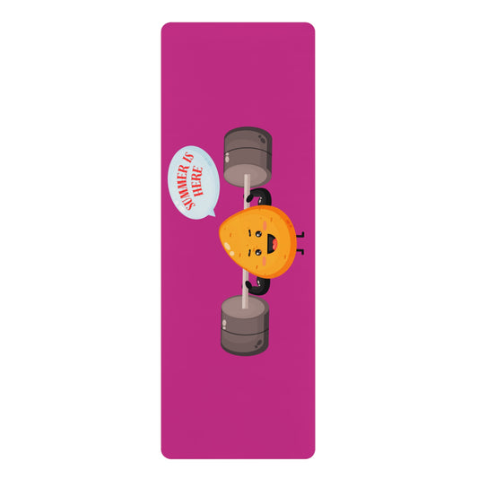 Cheerful Potato Yoga Mat (Pink)