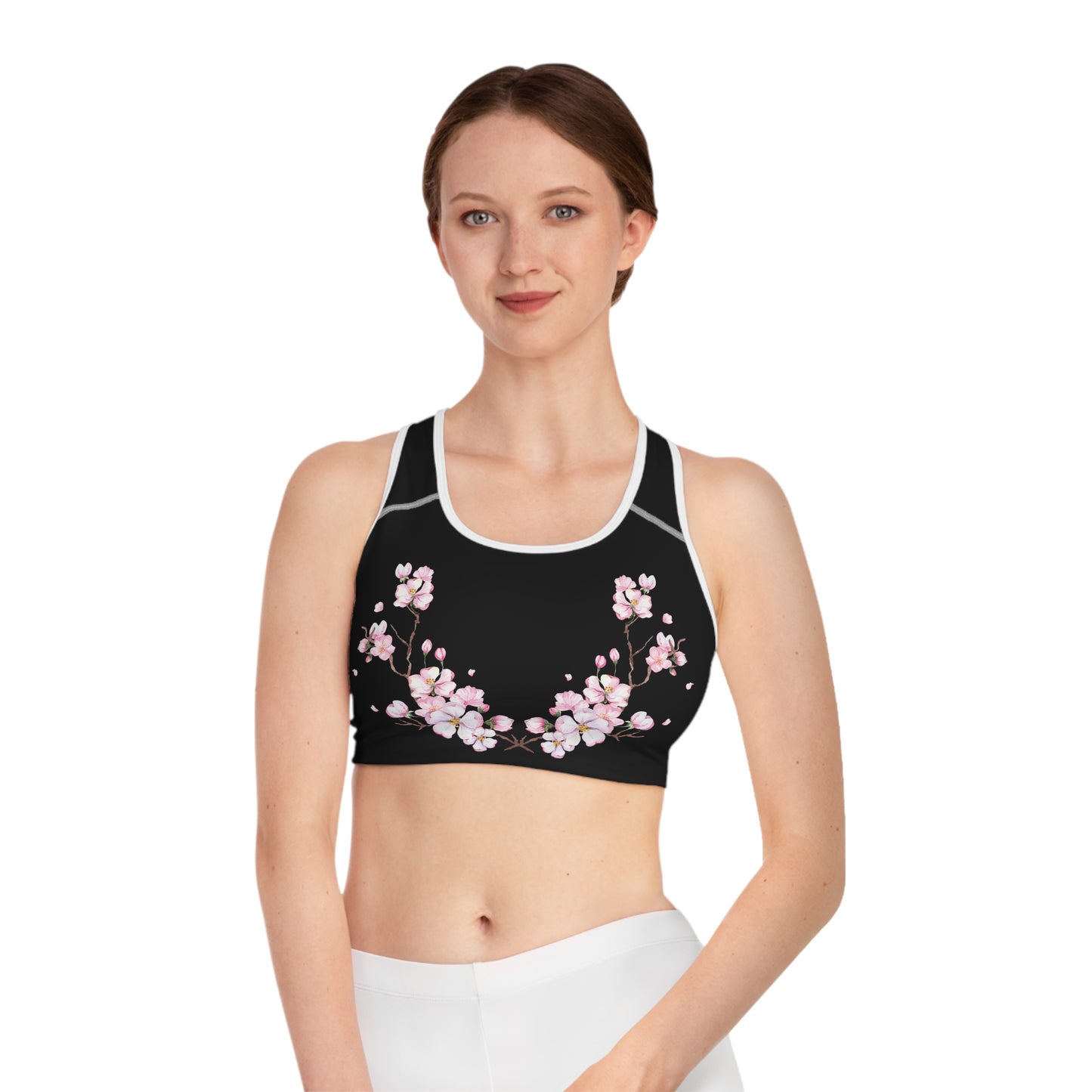 Cherry Blossom Sports Bra