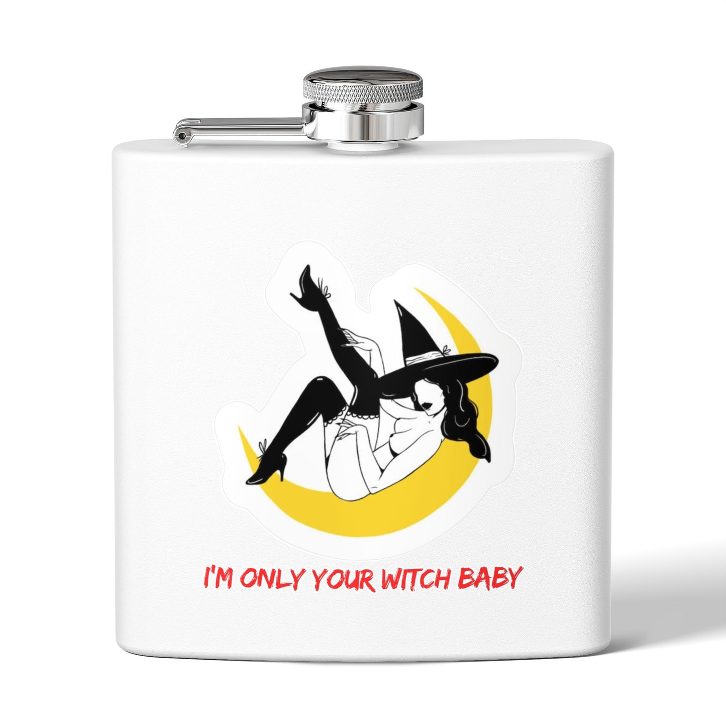 Stainless Steel Flask, 6oz