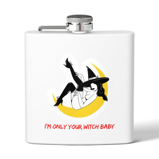 Stainless Steel Flask, 6oz