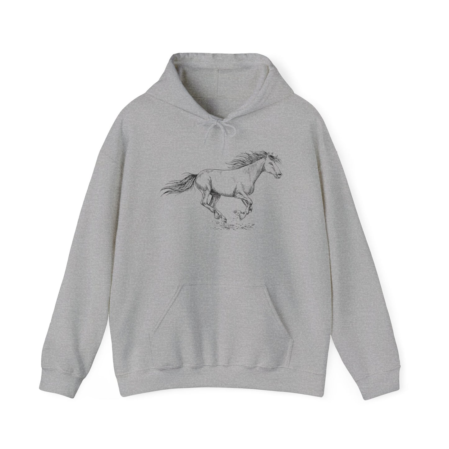 HORSE Unisex Heavy Blend Hooded Sweatshirt