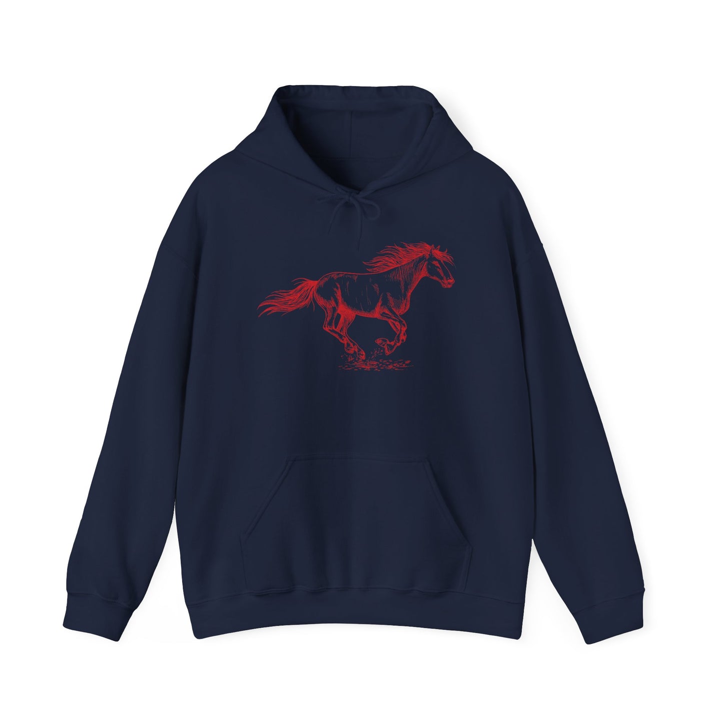 RED HORSE Heavy Blend Hooded Sweatshirt