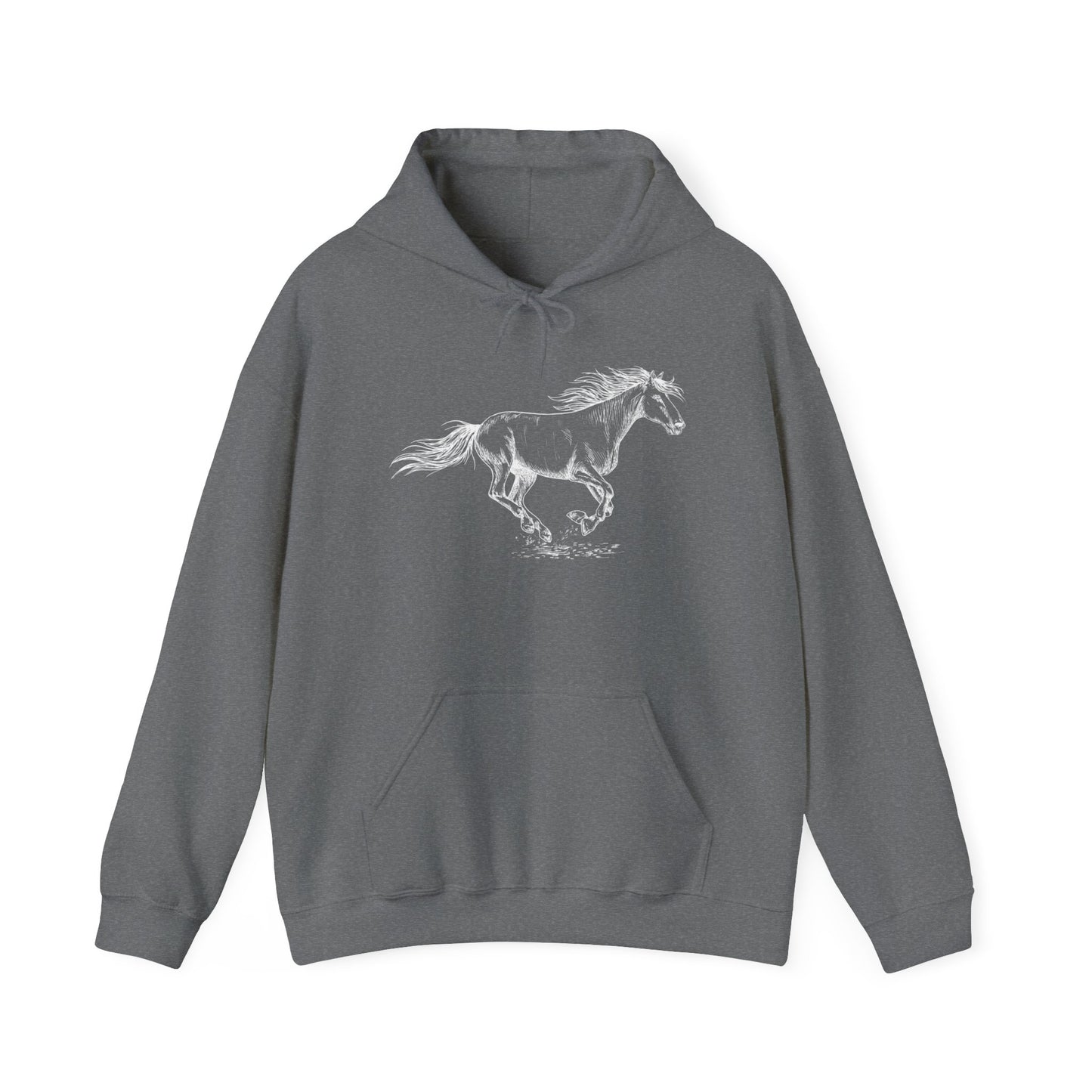 HORSE Unisex Heavy Blend Hooded Sweatshirt