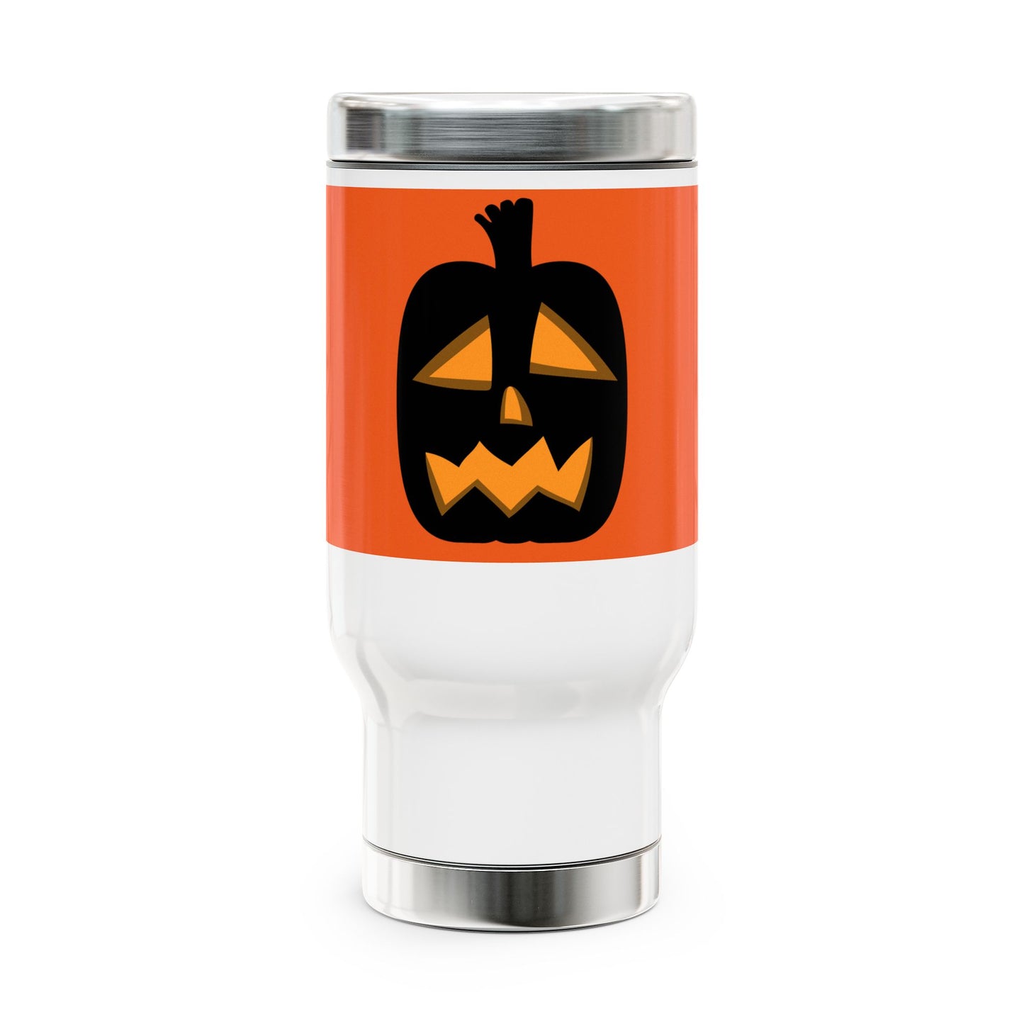 Stainless Steel Travel Mug with Handle, 14oz