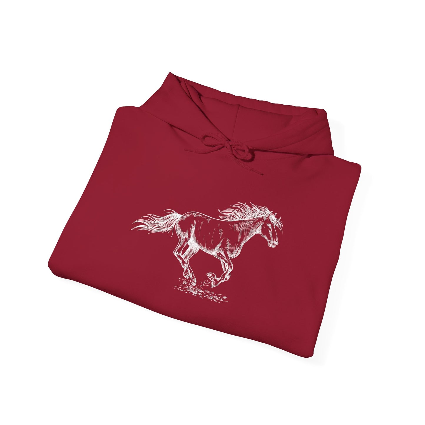 HORSE Unisex Heavy Blend Hooded Sweatshirt