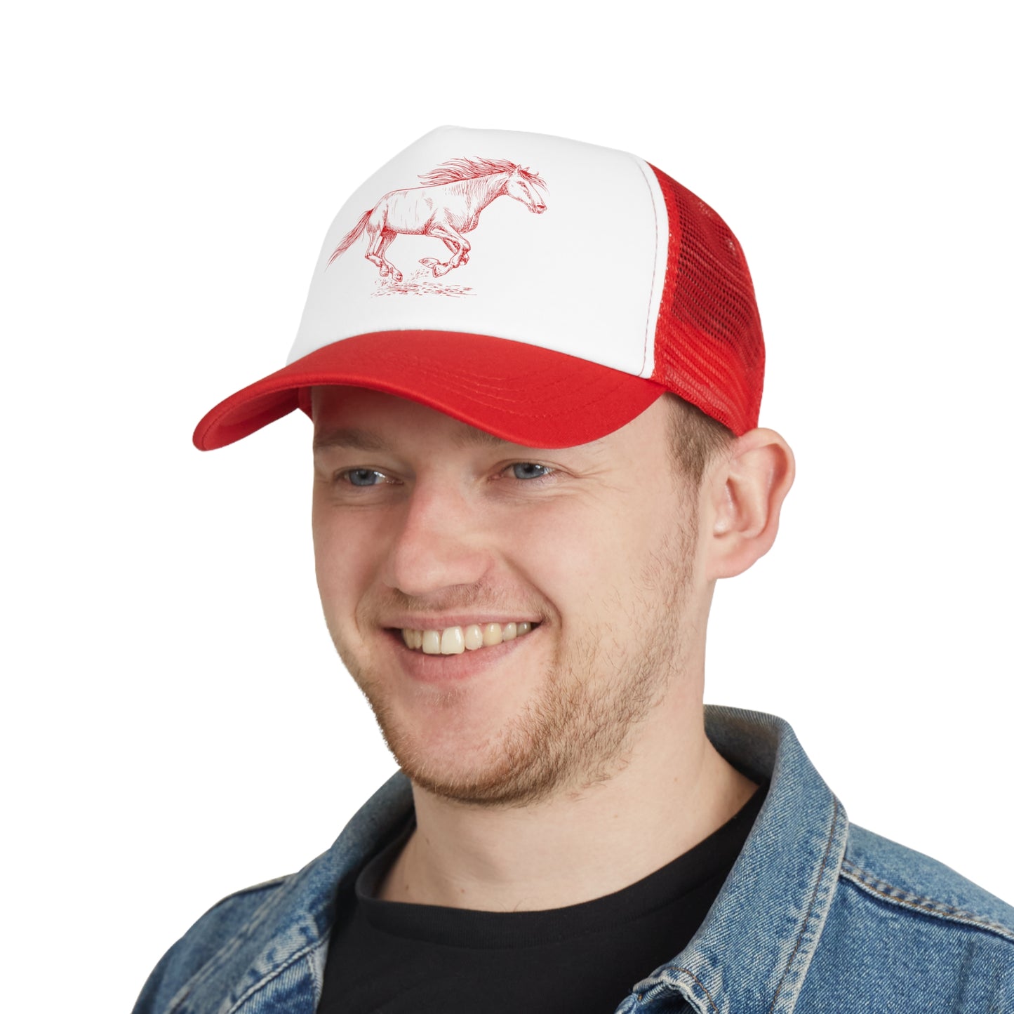 Horse Mesh Cap