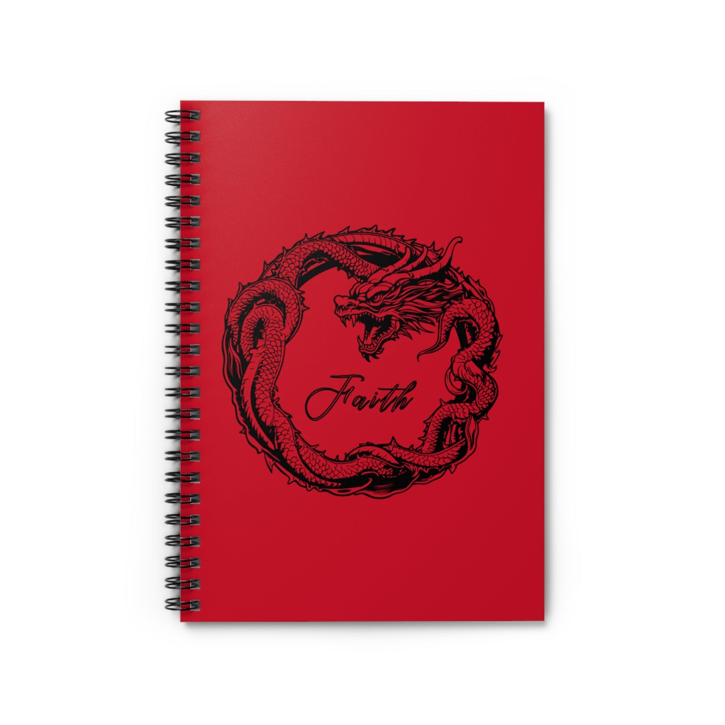 Dragon Themed Spiral Notebook