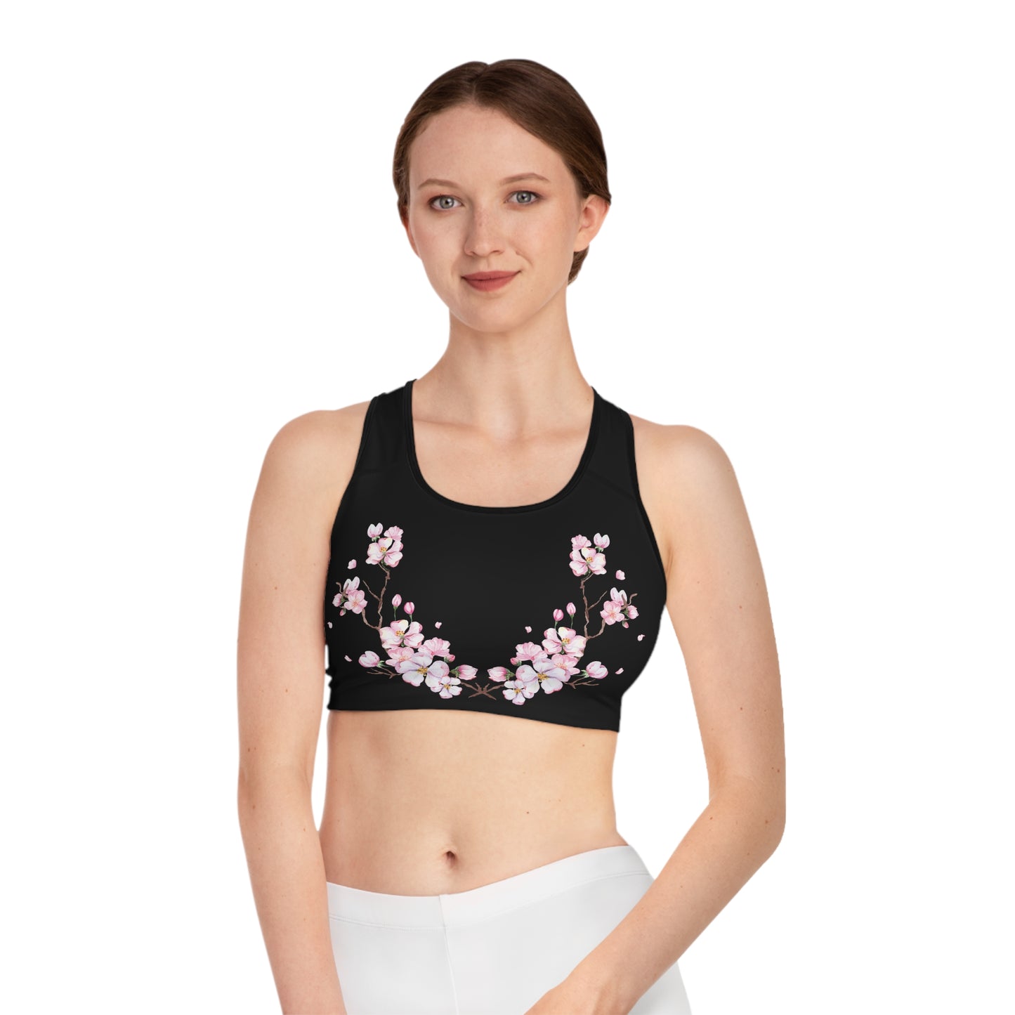 Cherry Blossom Sports Bra