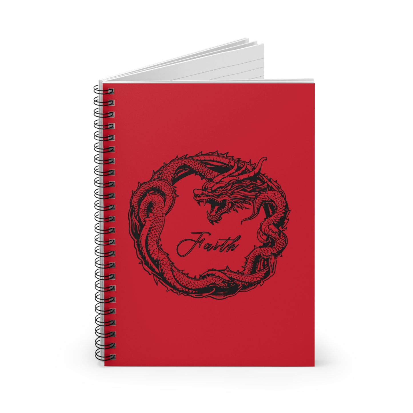 Dragon Themed Spiral Notebook