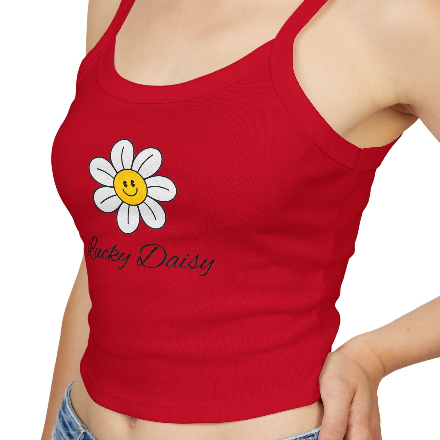 Lucky Daisy Spaghetti Strap Tank Top