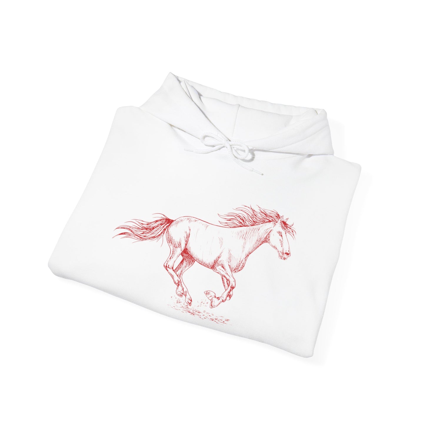 RED HORSE Heavy Blend Hooded Sweatshirt