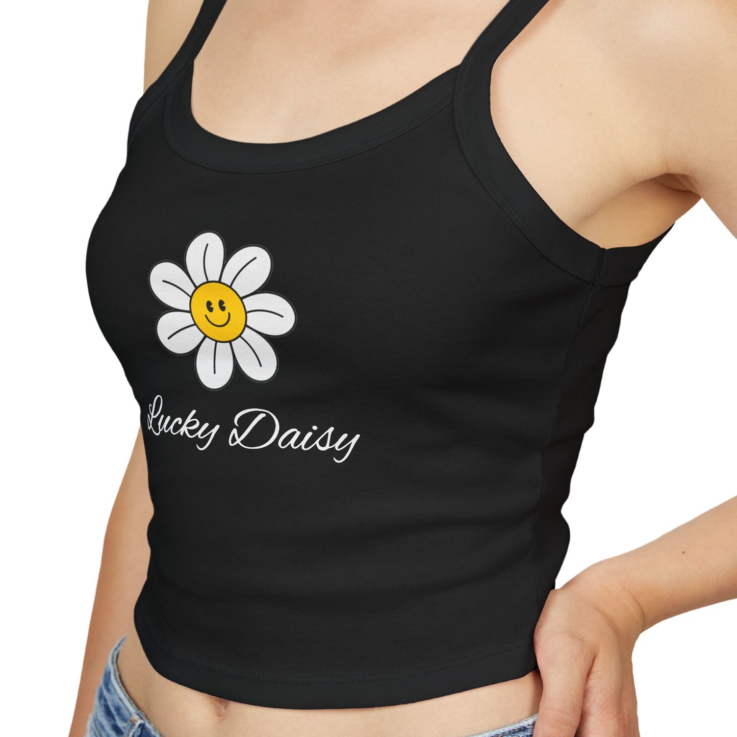 Lucky Daisy Spaghetti Strap Tank Top